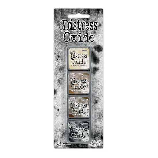 Tim Holtz Distress Mini Oxide Ink Pads 4/Pkg-Kit #6 {1}