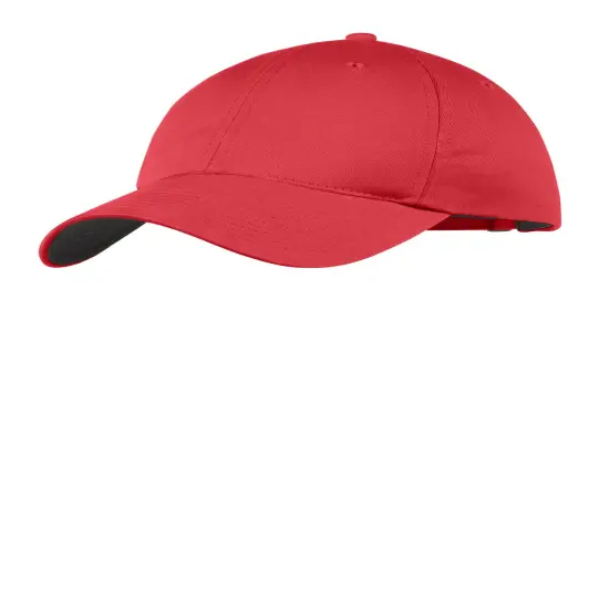 Nike&reg; Unstructured Cotton/Poly Twill Cap Gym Red {1}
