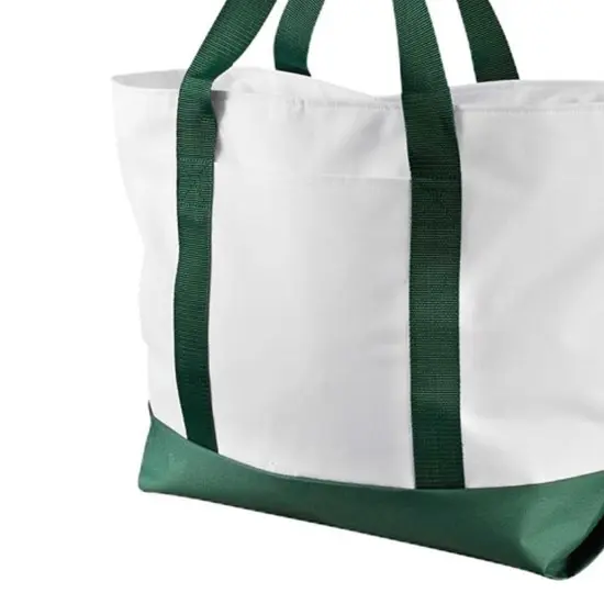 Liberty Bags&reg; Bay View Giant Zipper Beach Tote BLACK/ BLACK {3}