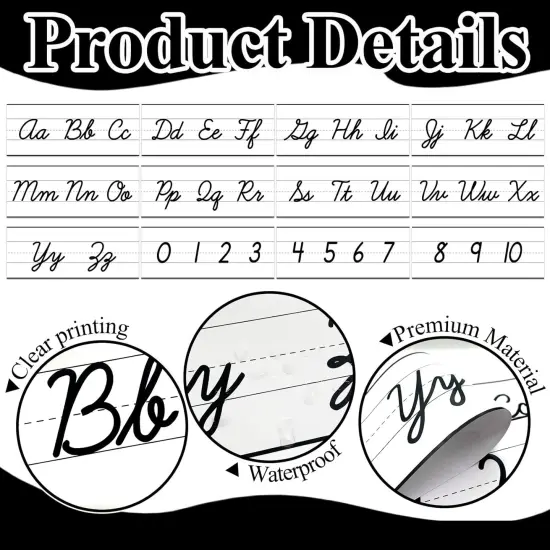 12 Pieces Alphabet Line for Classroom {3}