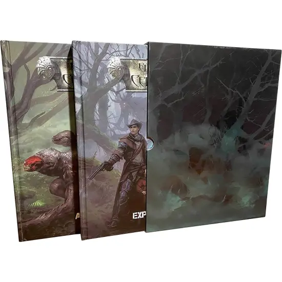 Eldritch Century: Expeditions & Almanac Premium Slipcase - 2 Hardcover RPG Books, Draco Studios {3}