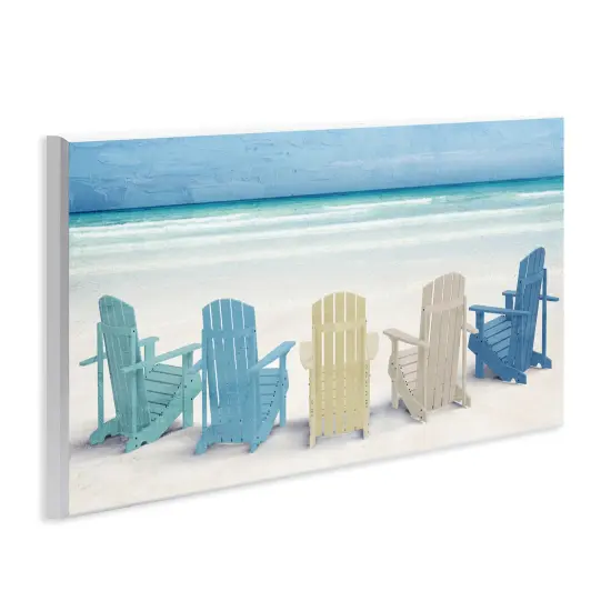 Stupell Industries Sea View Beach Chairs Wall Plaque, design by Kim Allen {3}