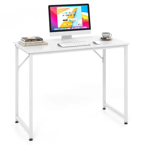 Costway Computer Desk Writing Workstation Study Laptop Table Home Office {8}