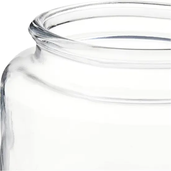 Montana Glass Jars with Fresh Sealed Lids, Black Metal, 48 oz (Set of 4) - {4}