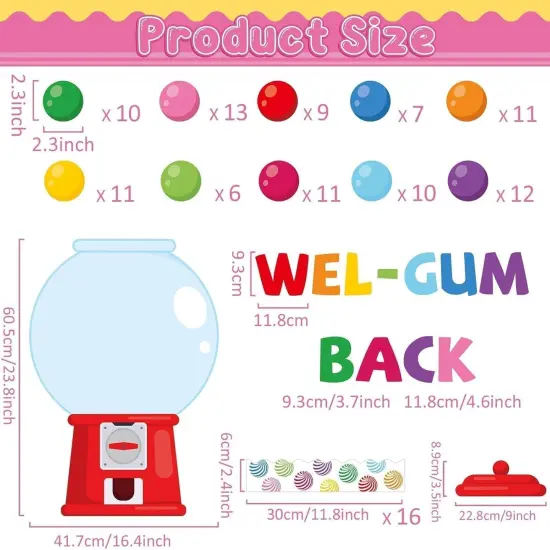 Gumball Bulletin Board Classroom Decorations {2}