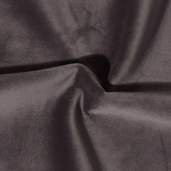 1 Yard Impression Luxe Velvet Fabric 55&Prime; Wide Durable Polyester for Upholstery & Drapery Ash {1}