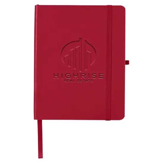 CORE365&reg; Soft Cover Journal Notebook 5.25" X 8.25" CLASSIC RED {1}