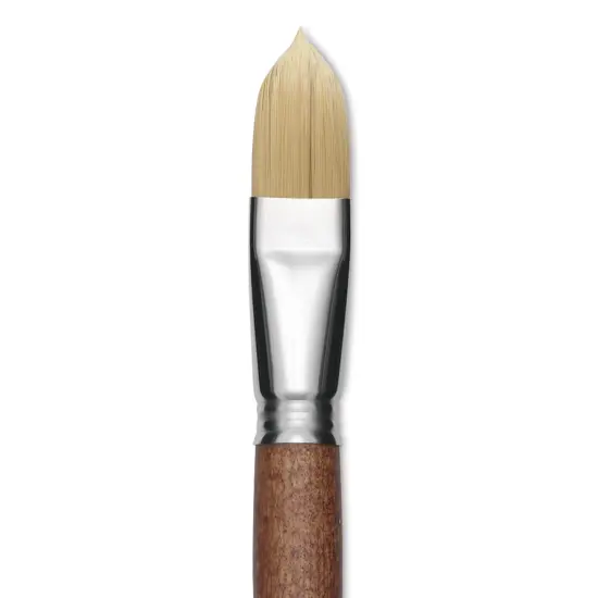 Escoda Futura Synthetic Bristle Brush - Series 5414, Filbert, Size 22, Long Handle {1}