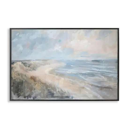 Stupell Industries Faded Summer Beach Framed Giclee Wall Art Design by LSR Design Studio {1}