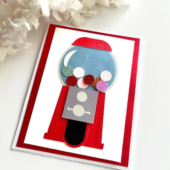 BRUSHED RED Foil Cardstock - 12x12 Matte Foil - Encore {4}