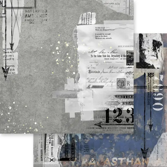 Memory Place Collection Pack 12"X12"-Industrial Chic {5}