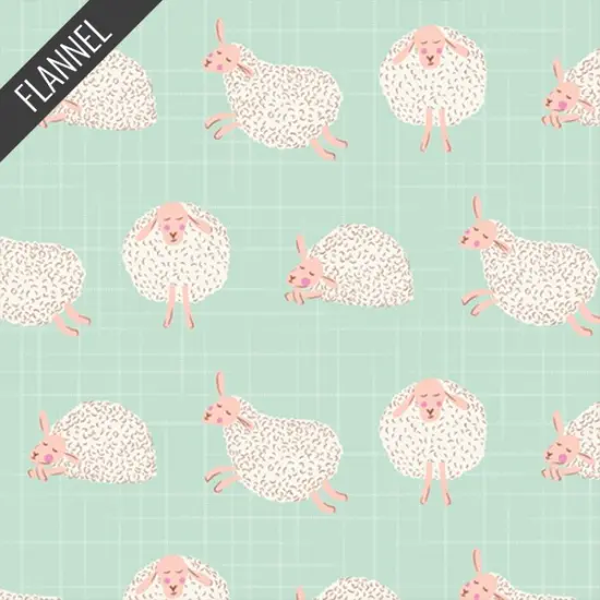 Wooly Stroll Flannel in Sky (f77115) | Art Gallery Flannel | AGF Studio | Art Gallery {1}