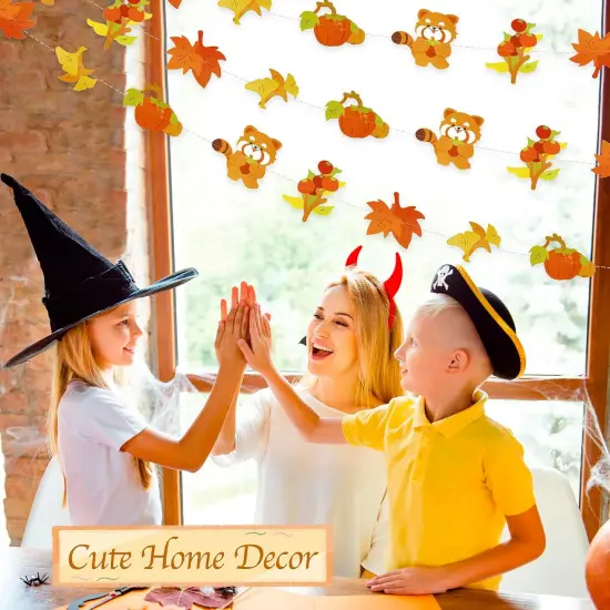 Fall Pumpkin Banner (Brown) {6}