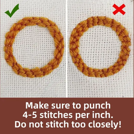 Punch Needle Coasters Kit, Punch Needle Embroidery Kit for Beginners and Adults Including Patterns, Tools, Yarns, Hoop, Instruction, Coaster Holder Coaster Art Craft Supplies (Plants) {4}