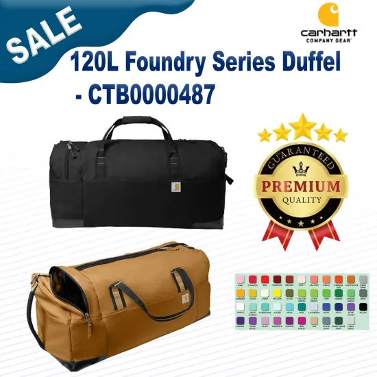 Carhartt&reg; 120L Foundry Series Duffel CarharttBr {2}