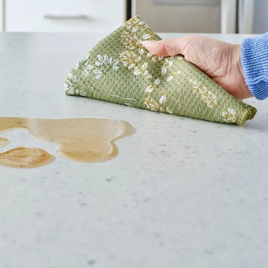 Kitchen Herbs All-Purpose Microfiber Towels, Set of 4 {6}