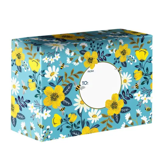 Pack/6: Bumble & Daisy Theme Mailing Box - 12 x 6 x 9" {1}
