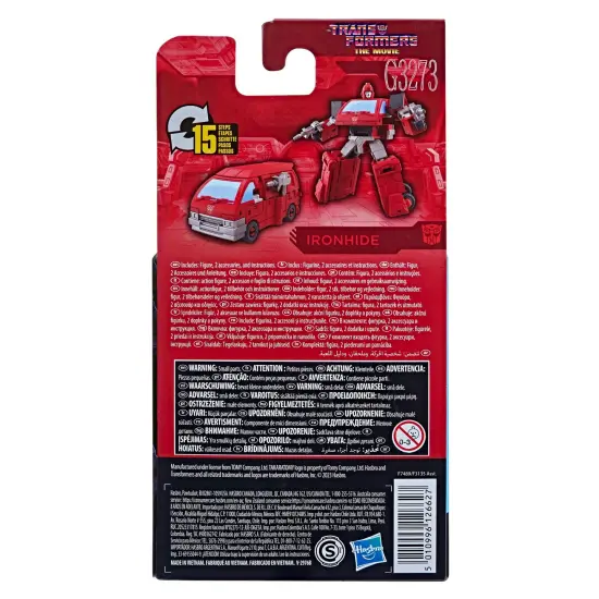 Transformers Toys Studio Series The The Movie Core Ironhide Toy,3.5-inch,Action Figures for Boys and Girls Ages 8 and Up {7}