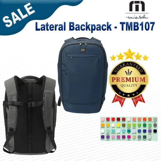 TravisMathew&reg; Lateral Backpack Black {2}