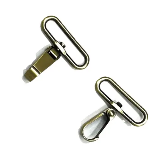 Swivel Hook Antique Brass 1.5 Inch Bar {3}