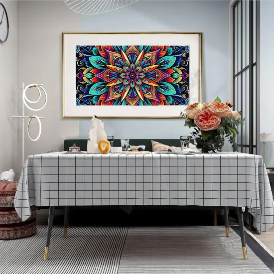 Large Diamond Art Kits for Adults - 5D Mandala Diamond Painting Kits for Adults, DIY Full Drill Large Mandala Diamond Art Painting, Gem Painting Kit for Home Wall Decor 27.5 X 15.7 Inch {3}