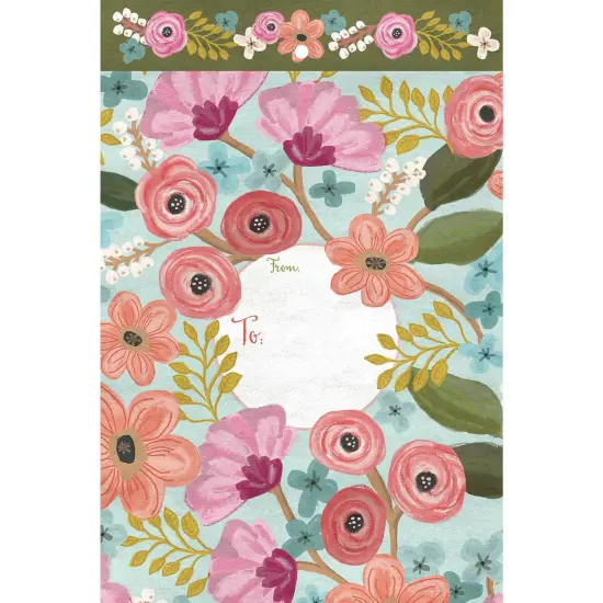 Pack/6: Floral Delight Theme Mailing Envelope - 11 x 1/2 x 15-1/2" {1}