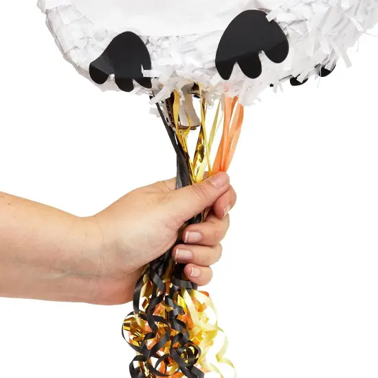 Small Owl Pull String Pinata for Woodland Birthday Party Decorations (17 x 13 In) {4}