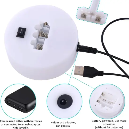 2 Pack Heart Neon Signs, Pink LED Neon Light and Warm White Battery Operated or USB Powered Decoration Lamp for Summer Home Decor {5}