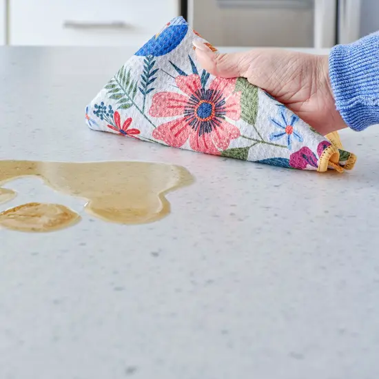 Field Of Flowers All-Purpose Microfiber Towels, Set of 4 {6}