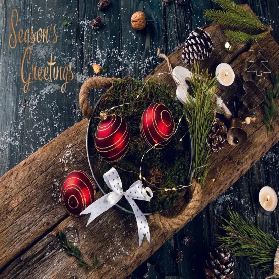 Boxed Christmas Cards - Rustic Christmas {5}