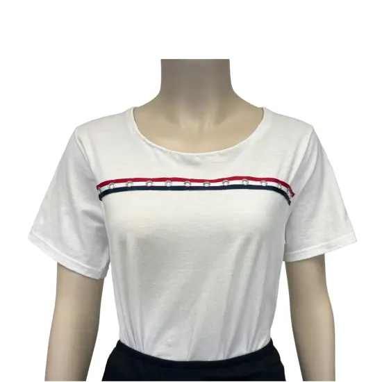 5 Yards of Americana Grommet Eyelet Tape Trim - Red/White?Blue | 5 yard cut {6}