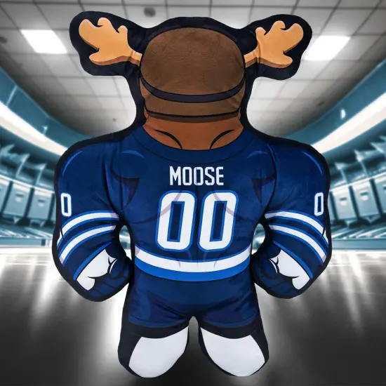 Bleacher Creatures Winnipeg Jets Mick E. Moose 24" Mascot Bleacher Buddy {2}