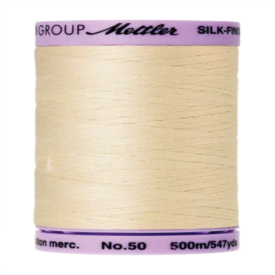 Muslin (9104-0778) | Silk-Finish Cotton 50wt (500M / 547Y) | Mettler Thread {1}