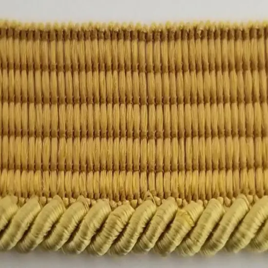 Twist Cord with Lip Piping Trimming - 8 Yards- Many Colors Available! Antique gold {1}