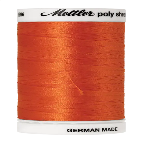 Tangerine (2596-1300) | Poly Sheen (800M / 875Y) | Mettler Thread {1}