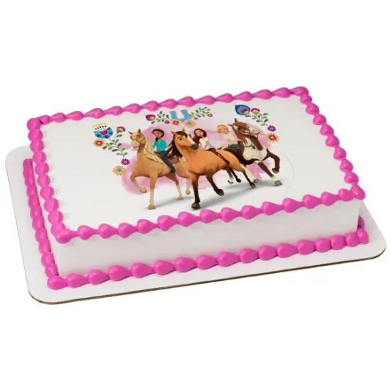 Spirit Find Your Adventure Edible Cake Topper Image 1/4 sheet {1}