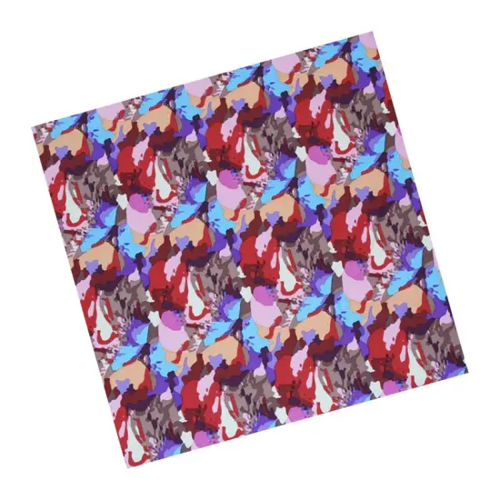 Pastel Rubber Camouflage Printed Spandex {3}