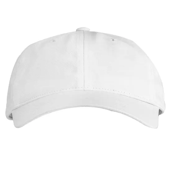 econscious&reg; Unstructured Eco Baseball Cap WHITE {1}