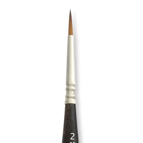 Escoda Prado Tame Synthetic Travel Brush - Series 1468 Round, Size 2, Short Handle {1}