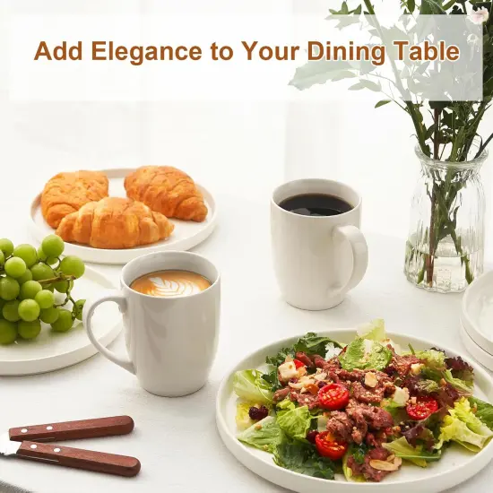 Coffee Mugs Set of 6, 18 Ounce Ceramic Coffee Cups {5}