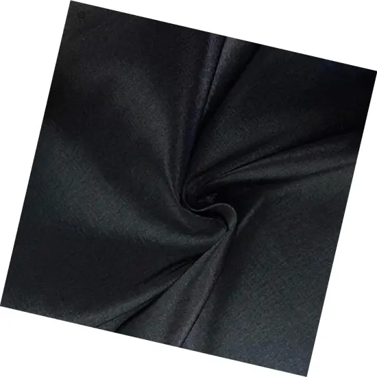 58" Wide Black Taffeta Stretch Fabric 2 Way Stretch {5}