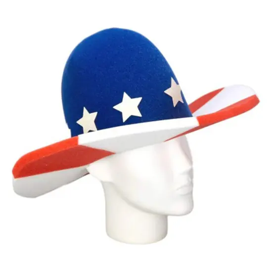 USA Lady Hat Elegant & Patriotic Party Accessory {4}