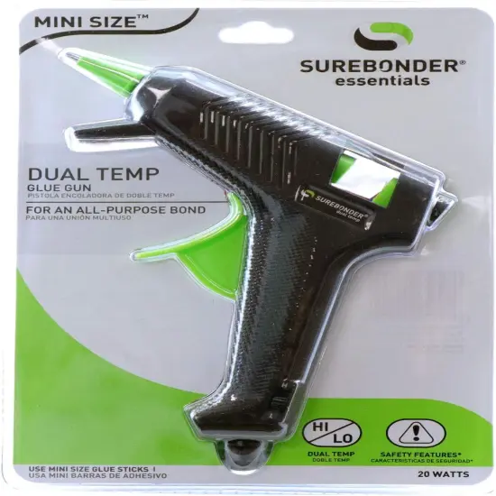 DT-200 Mini Dual Temperature Glue Gun, 20-watt {2}