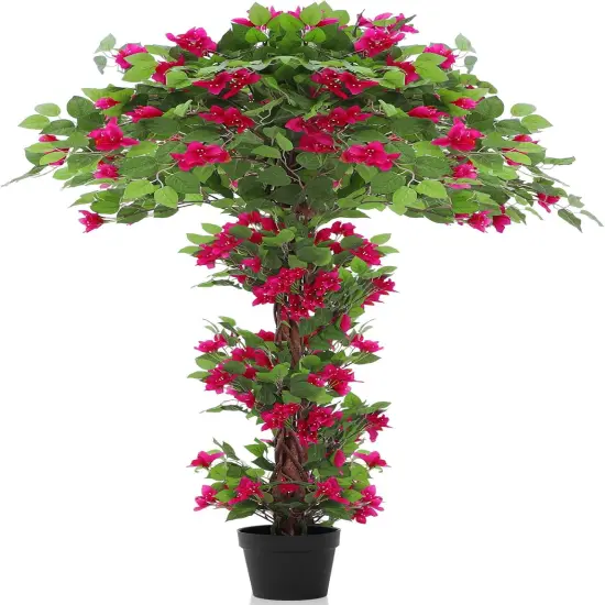 5 Feet Artificial Bougainvillea Tree {1}