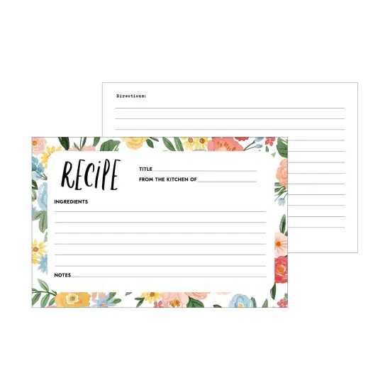Echo Park Recipe Cards-Summer {5}