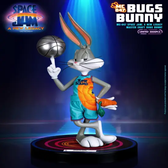 Space Jam: A New Legacy Master Craft Bugs Bunny Table Top Statue {3}