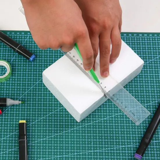 8 Pack Craft Foam Blocks 6X4X2in Polystyrene Brick Rectangle for Arts School Projects Sculptures Floral Arrangements Modeling and Centerpieces {5}