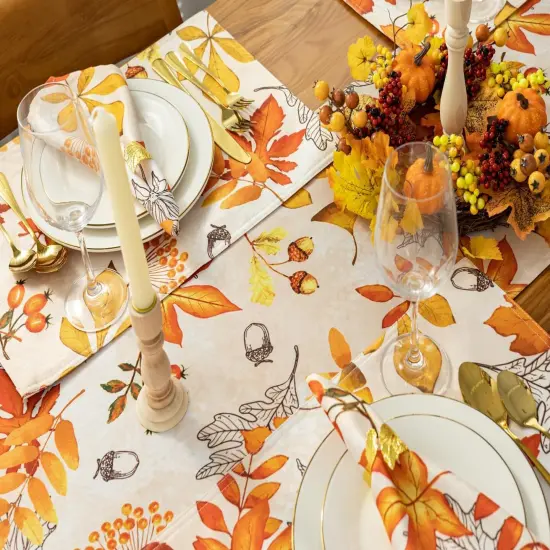 Reversible Placemat Set, 13 x 19(Fall Leaves) {2}