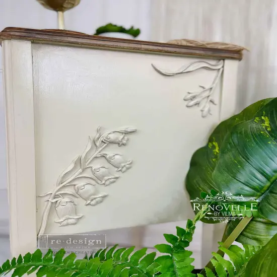 Redesign Decor Moulds&reg; - Sweet Bellflower - 8"x5", 8mm thickness Copyright #VA0002330071 {2}