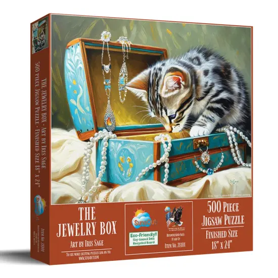Sunsout The Jewelry Box 500 pc Jigsaw Puzzle 28101 {3}